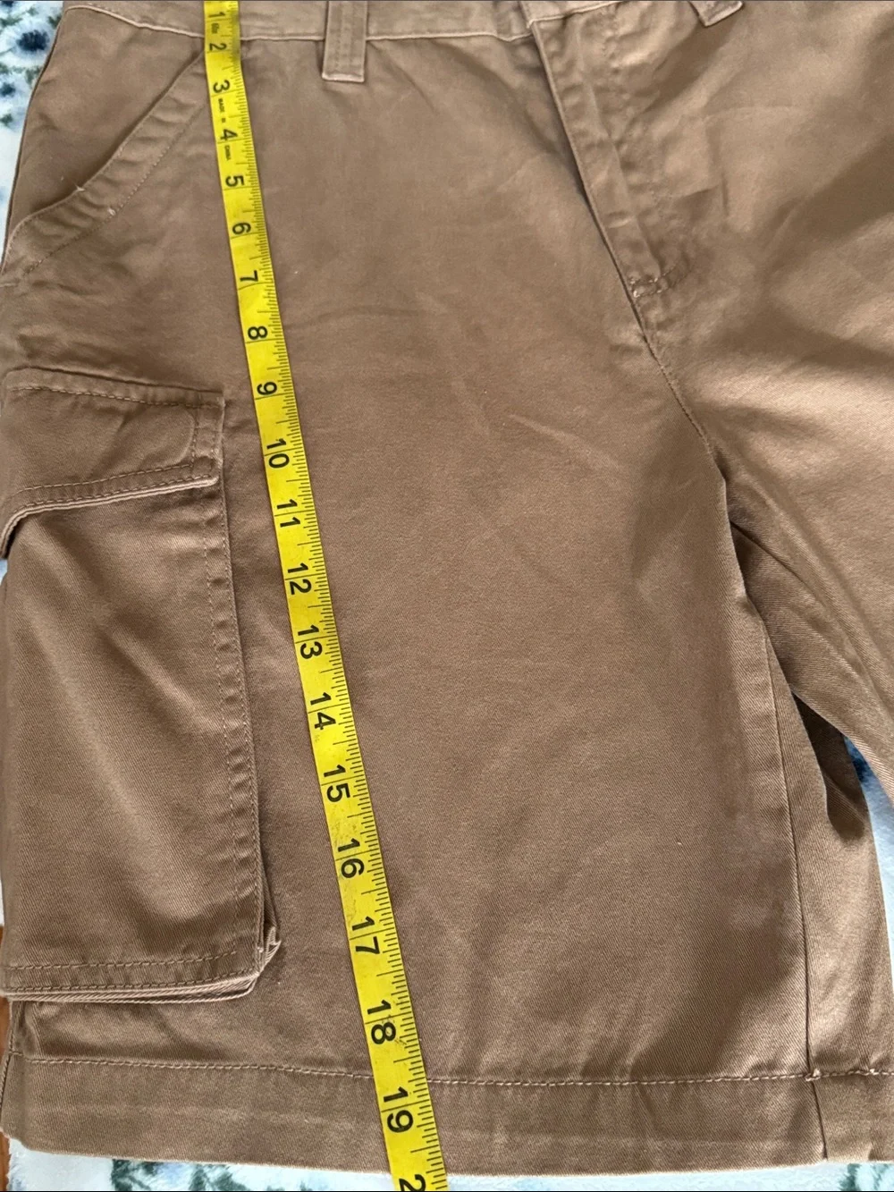 croft & barrow Men's Classic Twill Cargo Shorts - Brown size 32